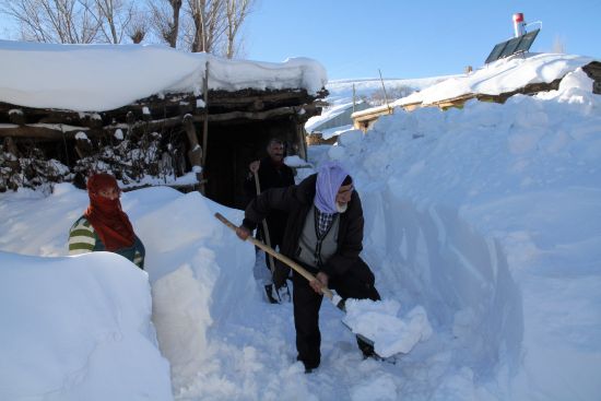 En düşük hava sıcaklığı Ağrı'da ölçüldü